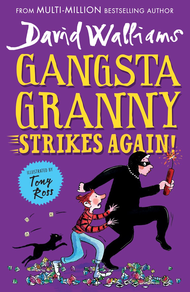 Cover image for Gangsta Granny Strikes Again!, isbn: 9780008581404