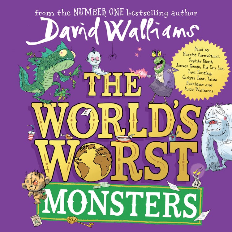 Cover image for The World’s Worst Monsters: A new fiercely funny fantastical illustrated book of stories for kids, the latest from the bestselling author of The Blunders, isbn: 9780008581619