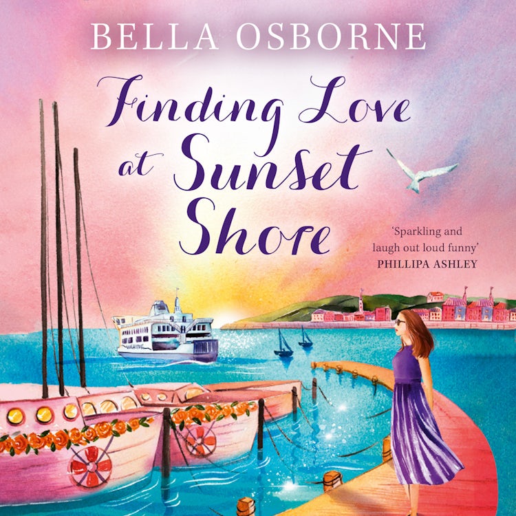 Cover image for Finding Love at Sunset Shore: A new heartwarming romantic comedy novel for fans of Milly Johnson, Katie Fforde and Holly Martin, perfect for escaping with in summer 2025, isbn: 9780008588076