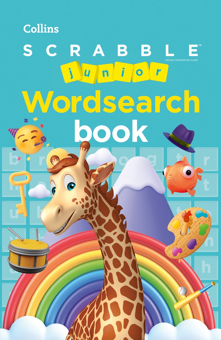 Cover image for Scrabble Junior Wordsearch Book, isbn: 9780008591175