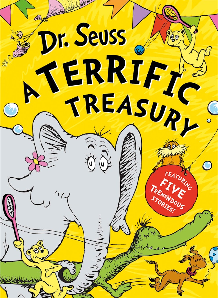 Cover image for Dr. Seuss: A Terrific Treasury, isbn: 9780008592394