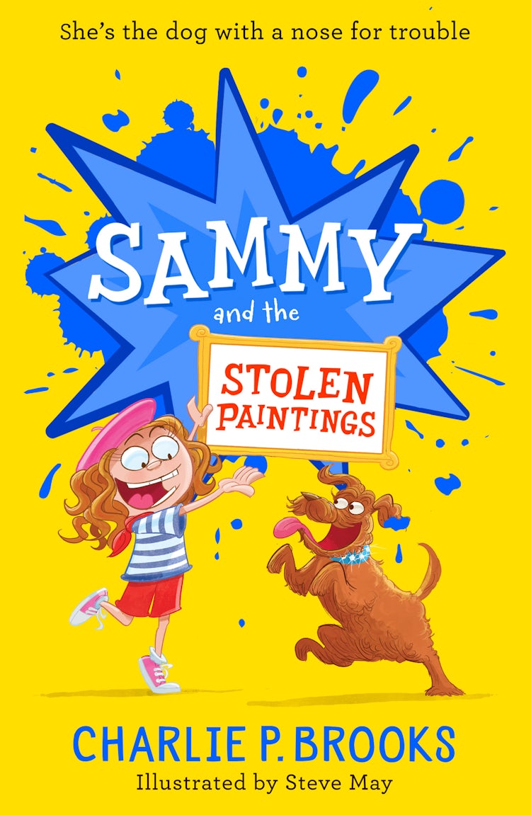 Cover image for Sammy and the Stolen Paintings, isbn: 9780008597511