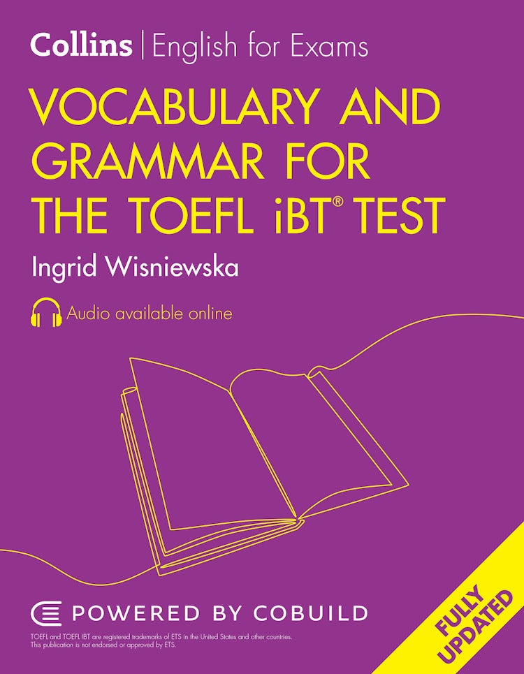 Cover image for Vocabulary and Grammar for the TOEFL Test [Second Edition], isbn: 9780008597931