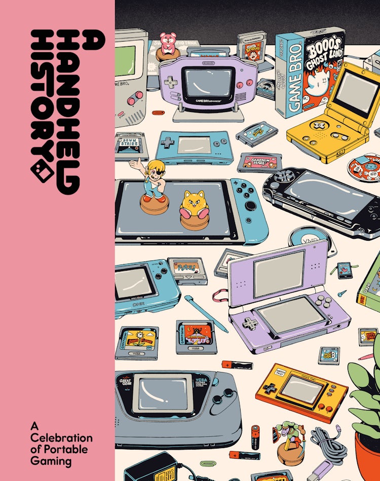 Cover image for A Handheld History: A Celebration of Portable Gaming, isbn: 9780008598174