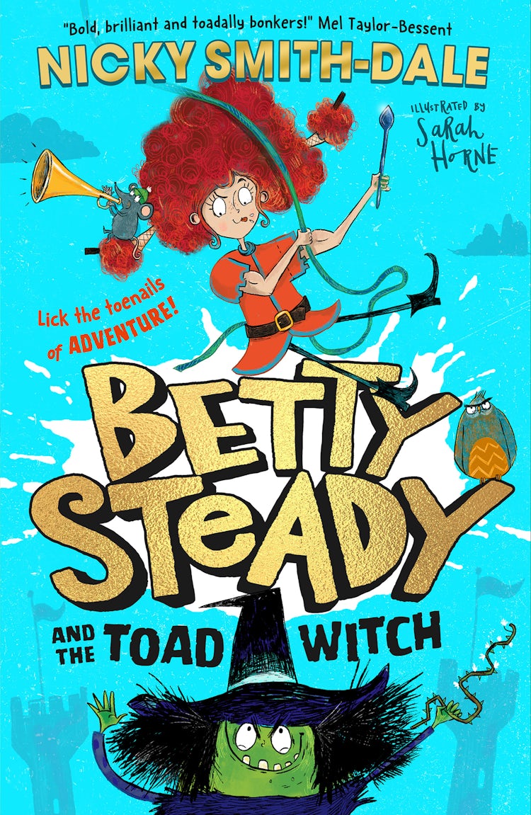 Cover image for Betty Steady and the Toad Witch (Betty Steady, Book 1), isbn: 9780008600358