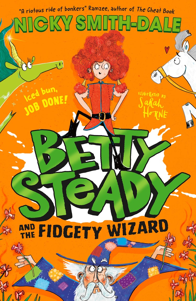 Cover image for Betty Steady and the Fidgety Wizard (Betty Steady, Book 3), isbn: 9780008600419