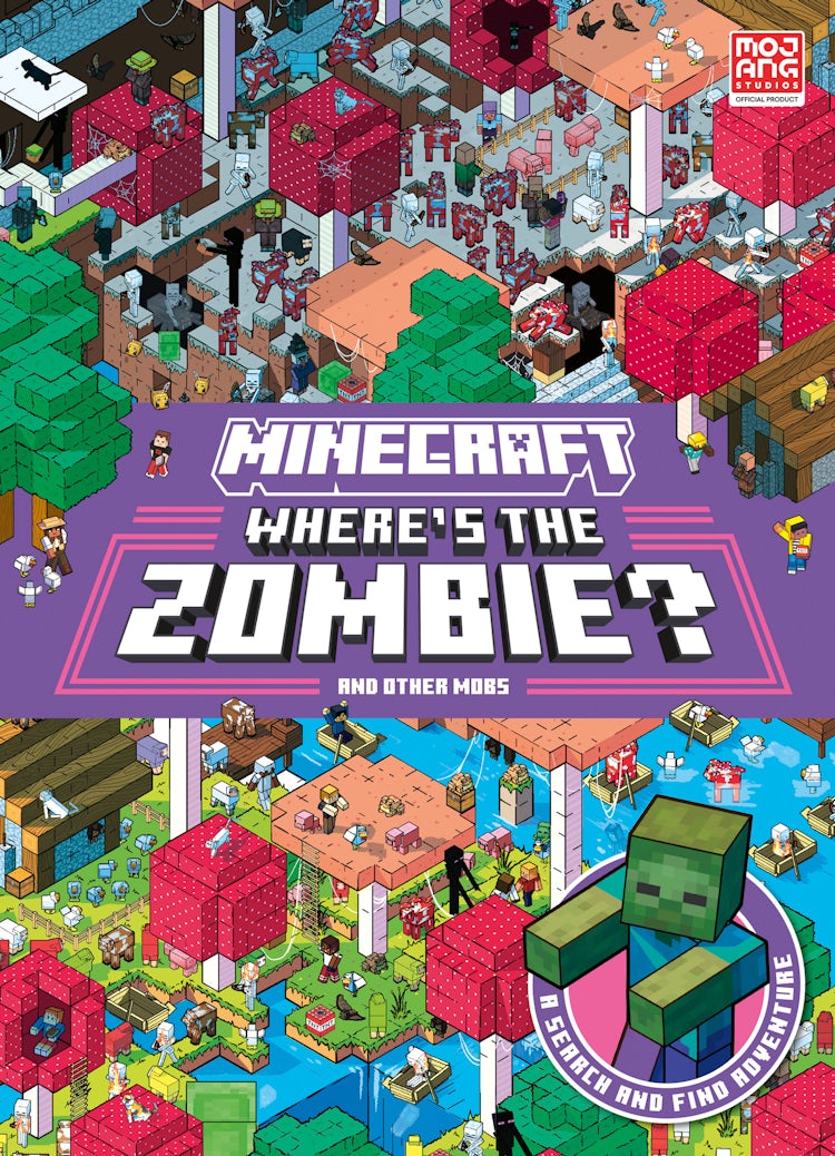 Cover image for Minecraft Where's the Zombie?: Search and Find Adventure, isbn: 9780008602635