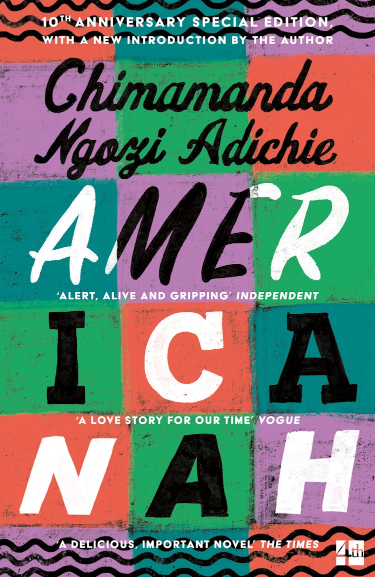 Cover image for Americanah 10th Anniversary Edition, isbn: 9780008610517