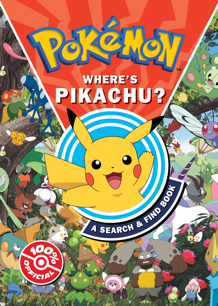Cover image for Pokemon Where's Pikachu?: A Search & Find Book, isbn: 9780008612535