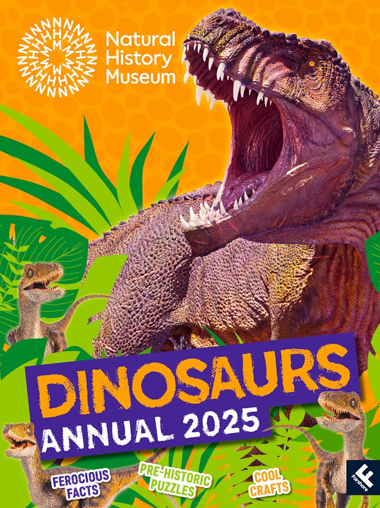 Cover image for Natural History Museum Dinosaurs Annual 2025, isbn: 9780008616625
