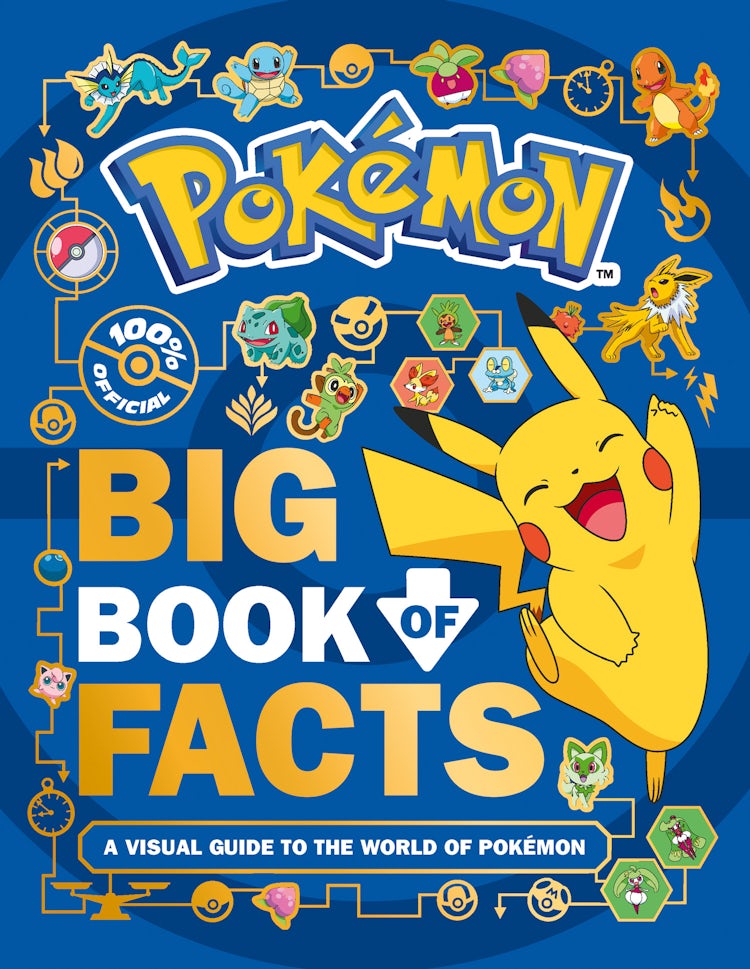 Cover image for Pokemon Big Book of Facts: This jam-packed visual guide to the world of Pokémon is the perfect gift for every Pokémon fan., isbn: 9780008616793