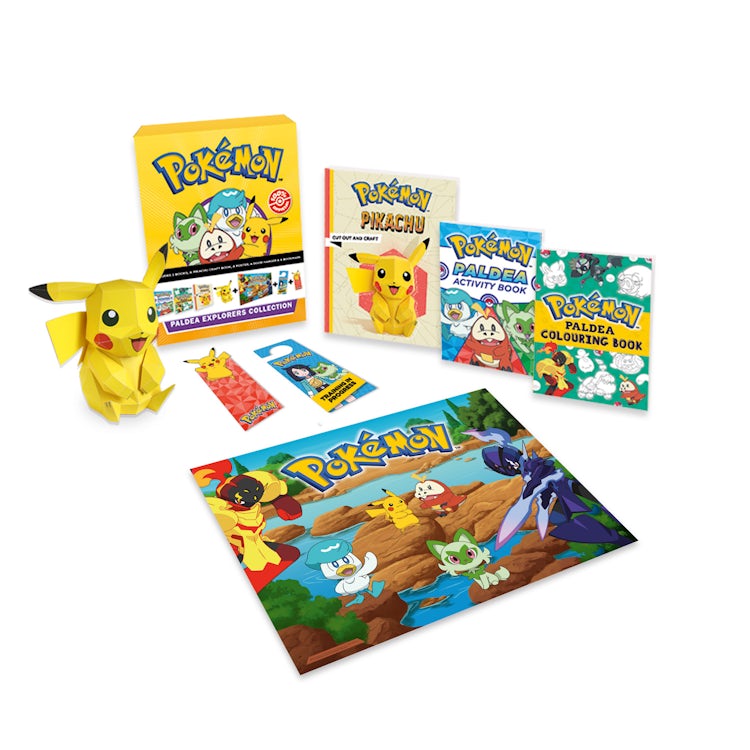 Cover image for Pokemon Paldea Explorers Collection Gift Box, isbn: 9780008616809