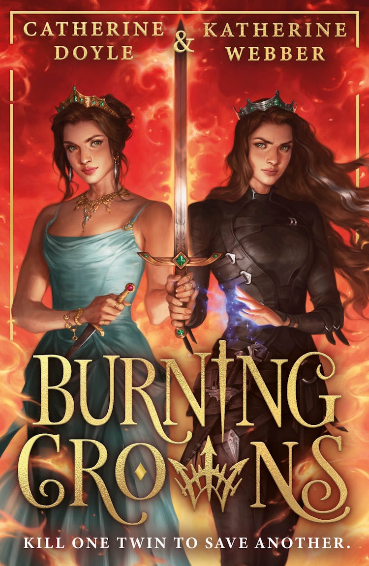 Cover image for Burning Crowns: Twin Crowns #3, isbn: 9780008617530