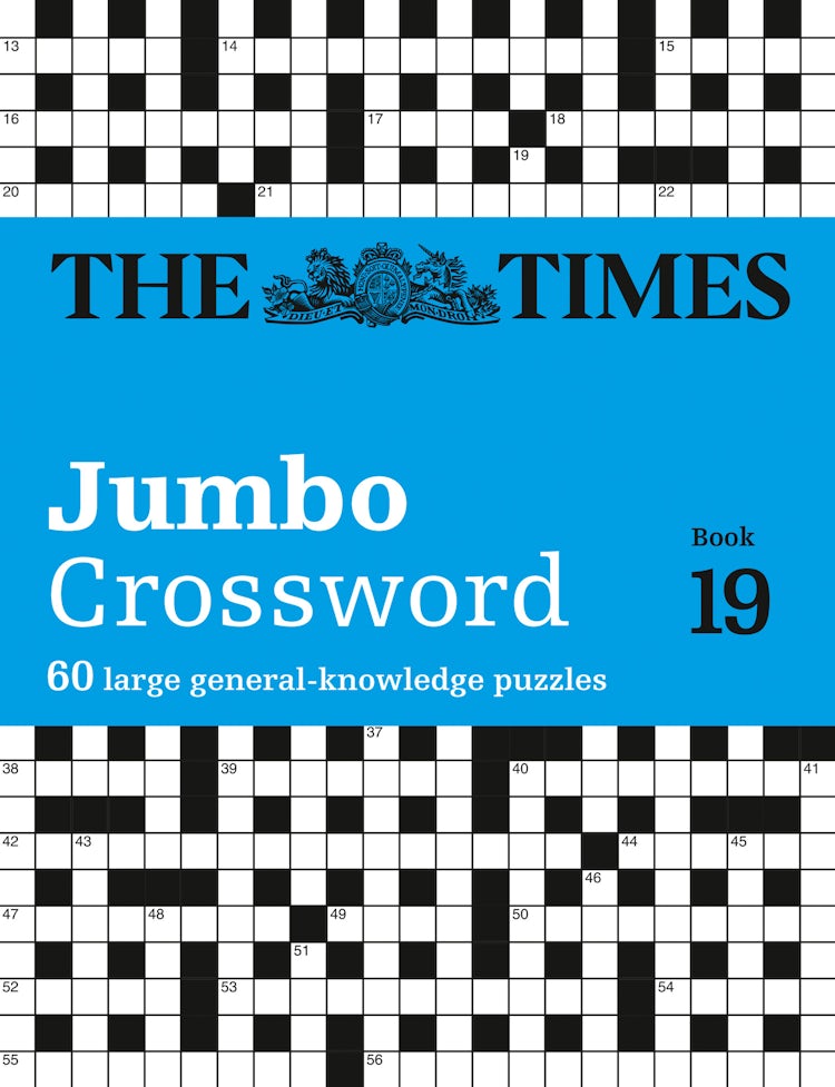 Cover image for The Times Crosswords - The Times 2 Jumbo Crossword Book 19: 60 Large General Knowledge Crossword Puzzles, isbn: 9780008618087