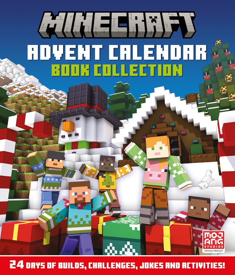 Cover image for Minecraft Advent Calendar Book Collection: 24 Days of Builds, Challenges, Jokes and Activities!, isbn: 9780008620110
