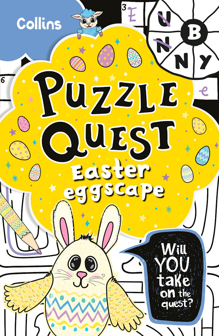 Cover image for Puzzle Quest - Easter Eggscape: Solve More Than 100 Puzzles In This Adventure Story For Kids Aged 7+, isbn: 9780008621926