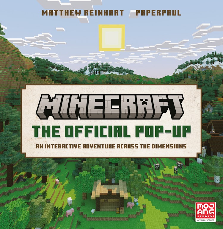 Cover image for Minecraft The Official Pop Up: An Interactive Adventure Across the Dimensions, isbn: 9780008626495