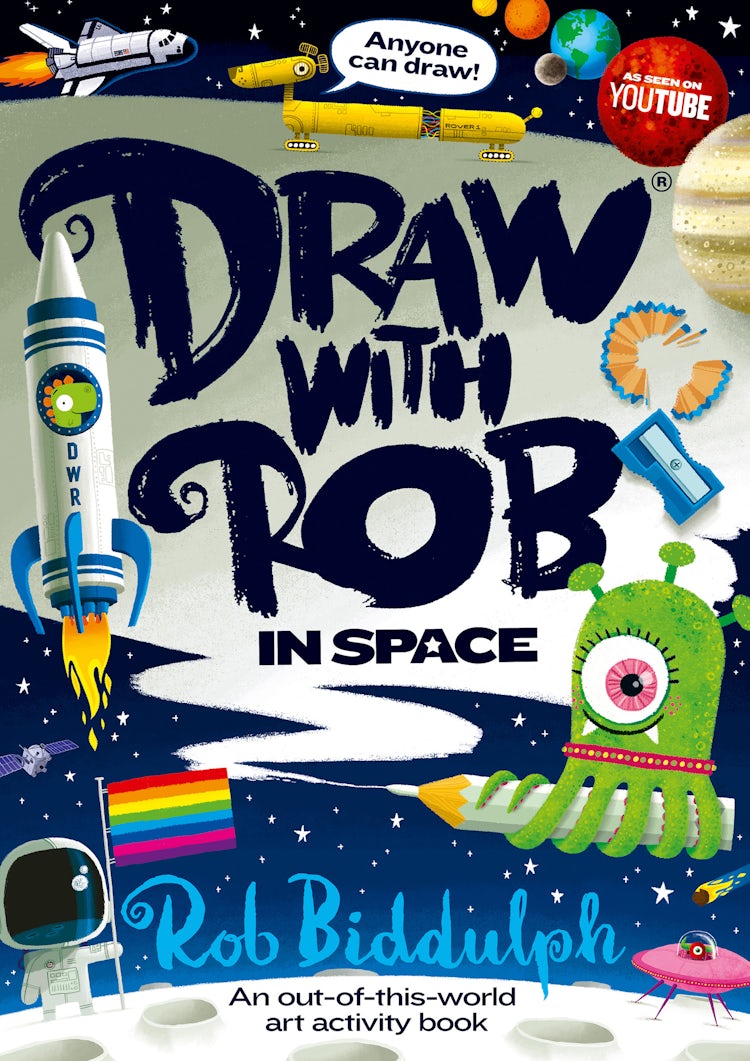 Cover image for Draw With Rob: Space, isbn: 9780008627591