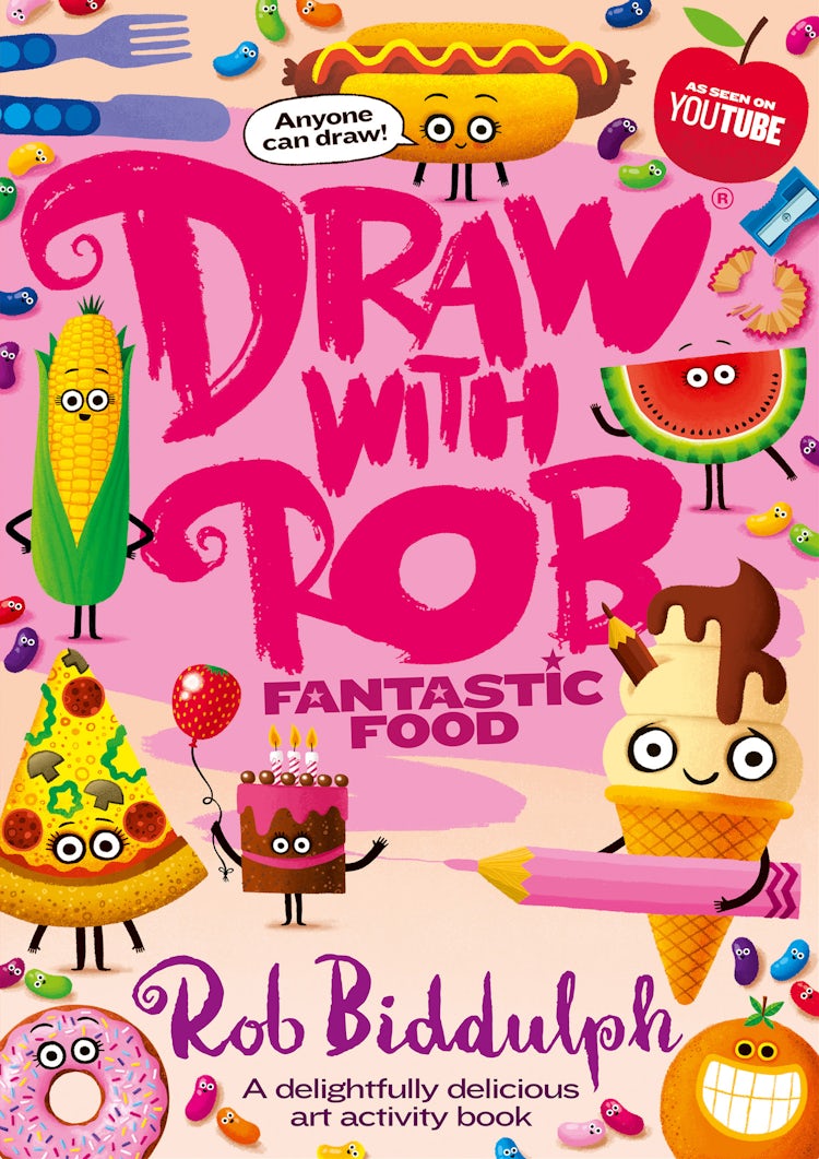 Cover image for Draw With Rob - Fantastic Food, isbn: 9780008627621