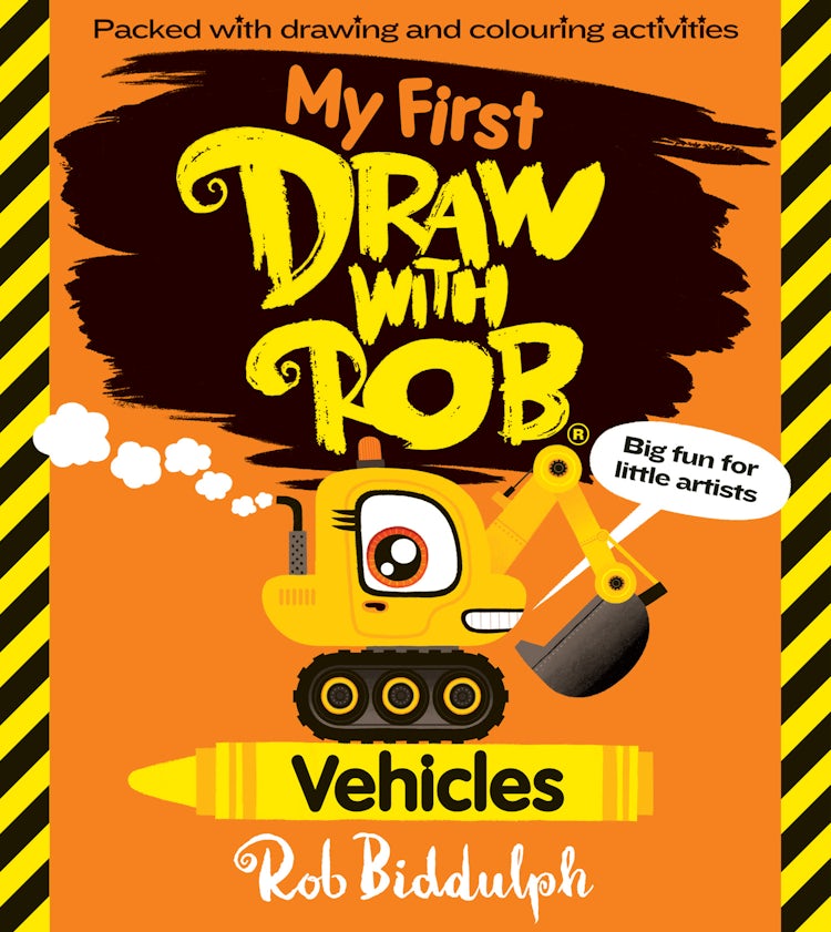 Cover image for My First Draw With Rob - Vehicles, isbn: 9780008627645