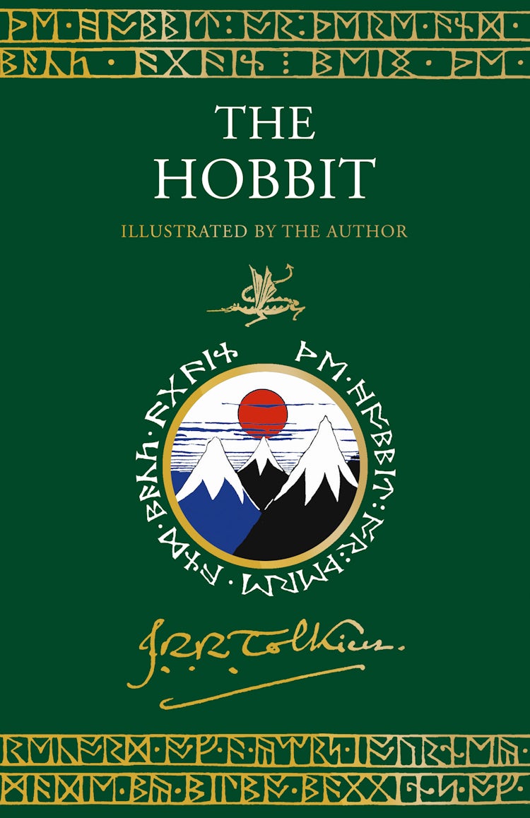 Cover image for The Hobbit: Illustrated by the Author [Illustrated Edition], isbn: 9780008627782