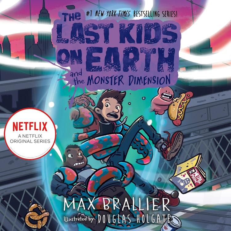 Cover image for The Last Kids on Earth and the Monster Dimension: Epic, funny and highly illustrated new children’s book in the NYT bestselling series, perfect for kids and graphic novel fans in 2023! (The Last Kids on Earth), isbn: 9780008638146