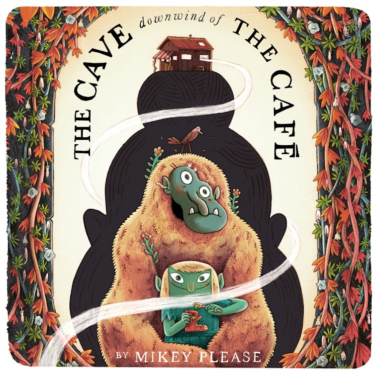 Cover image for The Cave Downwind of the Café: A new brilliantly disgusting monster-filled Halloween rhyming story book great for children aged 3+!, isbn: 9780008639099