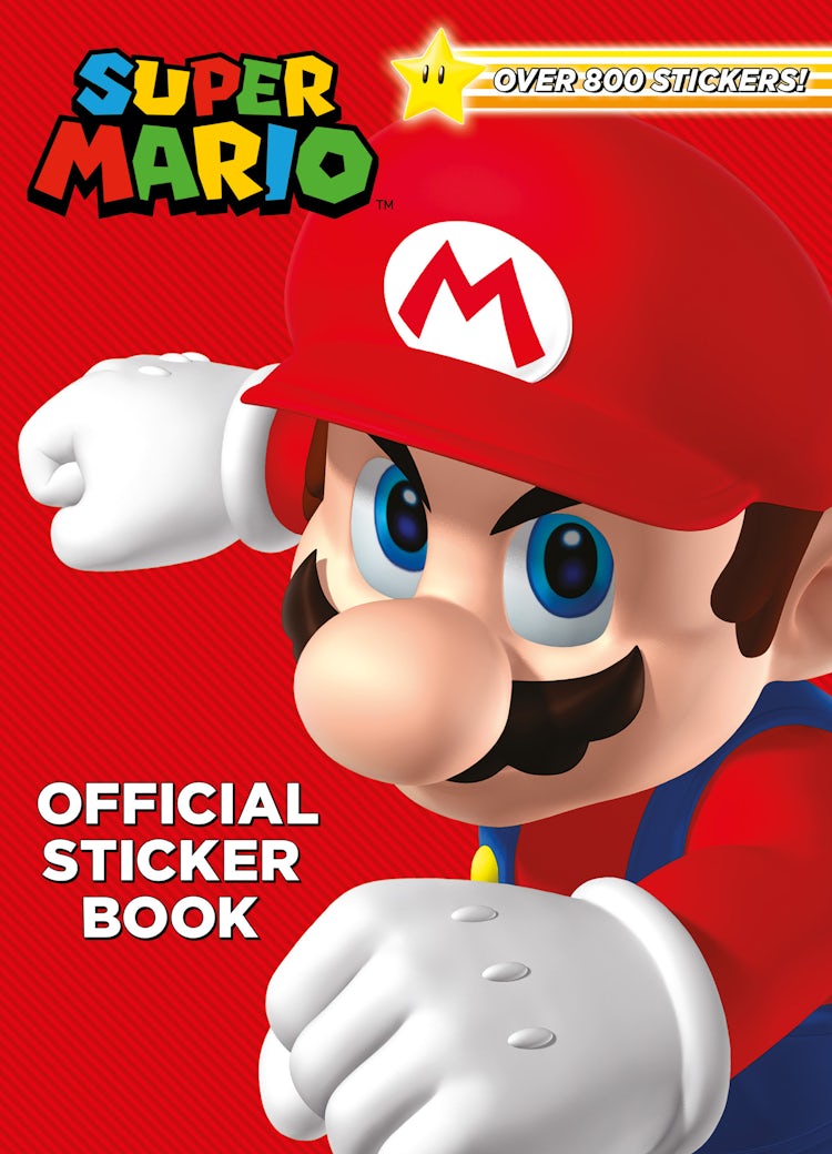 Cover image for Super Mario Official Sticker Book, isbn: 9780008639921
