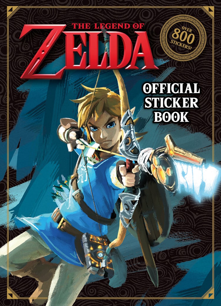 Cover image for Legend Of Zelda Breath Of The Wild Official Sticker Book, isbn: 9780008639938
