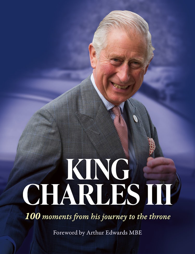 Cover image for King Charles III: 100 moments from his journey to the throne, isbn: 9780008640613