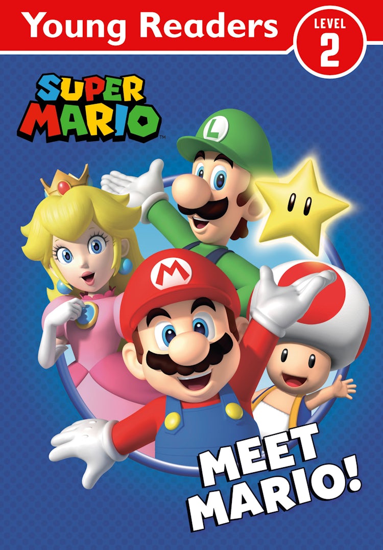 Cover image for Official Super Mario: Young Reader - Meet Mario!, isbn: 9780008641467