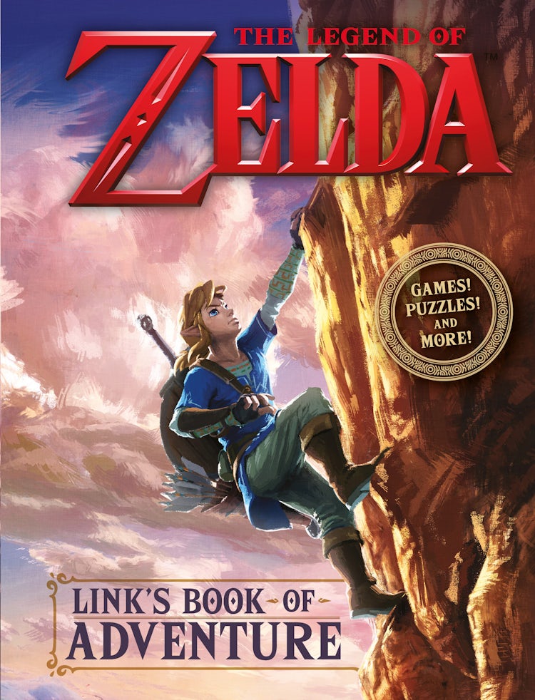Cover image for Official The Legend Of Zelda - Link's Book Of Adventure: Games, Puzzles and More!, isbn: 9780008641481