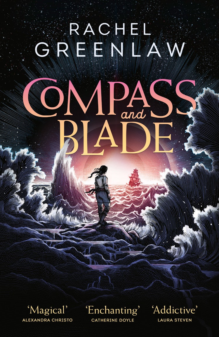 Cover image for Compass and Blade: The irresistible YA romantasy perfect for fans of Tahereh Mafi, Shelby Mahurin and Rebecca Ross, isbn: 9780008642440
