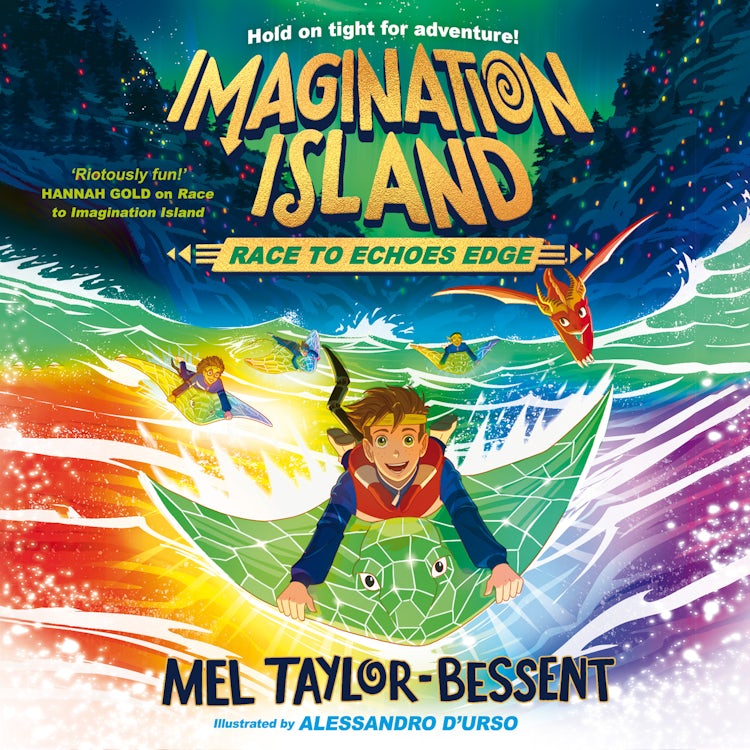 Cover image for Race to Echoes Edge: New for 2025, the second title in the thrilling illustrated collectable fantasy action adventure book, perfect for readers aged 8-12! (Imagination Island, Book 2), isbn: 9780008642525
