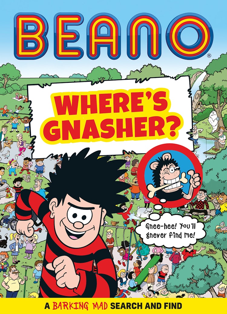 Cover image for BEANO Where’s Gnasher?: A Barking Mad Search and Find Book (Beano Non-fiction), isbn: 9780008645007