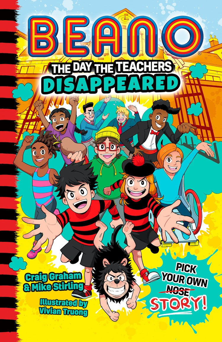 Cover image for The Day The Teachers Disappeared (Beano Fiction Pick Your Own Story, Book 1), isbn: 9780008650070