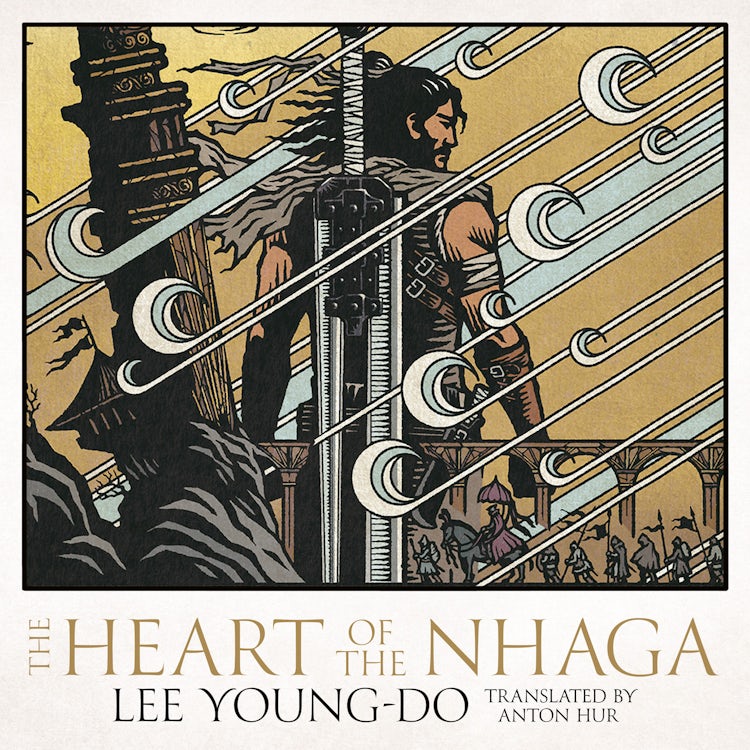 Cover image for The Heart of the Nhaga: the start to the classic epic fantasy series inspired by Korean history and mythology from a legend of SFF (The Bird That Drinks Tears, Book 1), isbn: 9780008651138