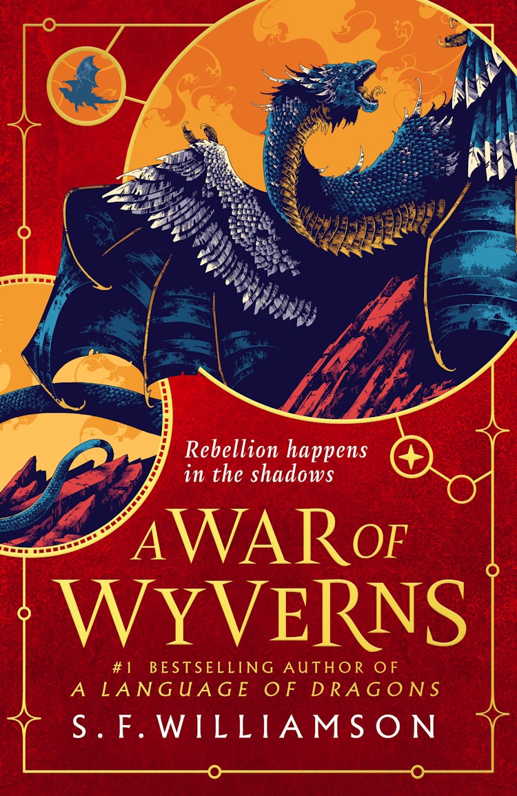 Cover image for A WAR OF WYVERNS (A Language of Dragons, Book 2), isbn: 9780008652333