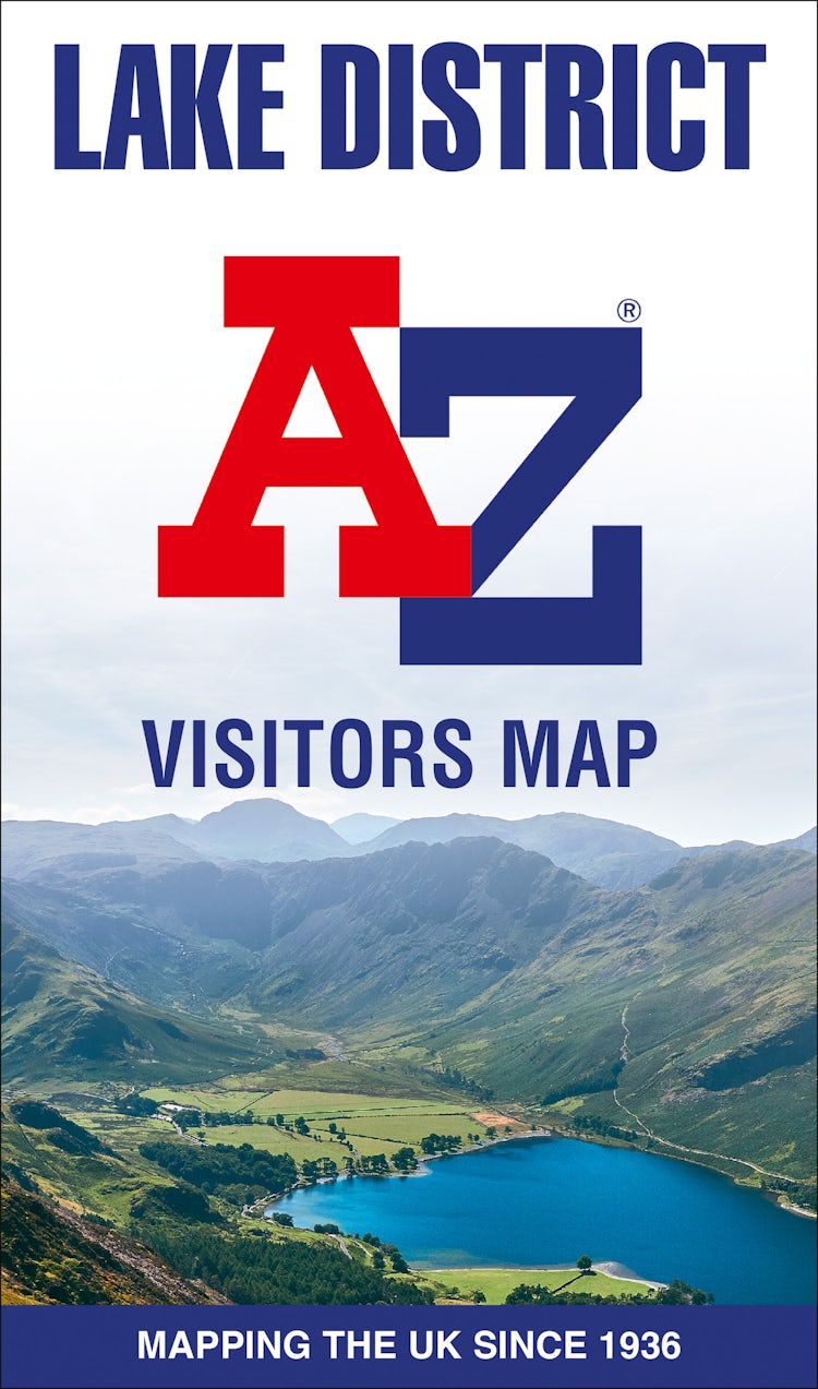 Cover image for Lake District A-Z Visitors Map, isbn: 9780008653125