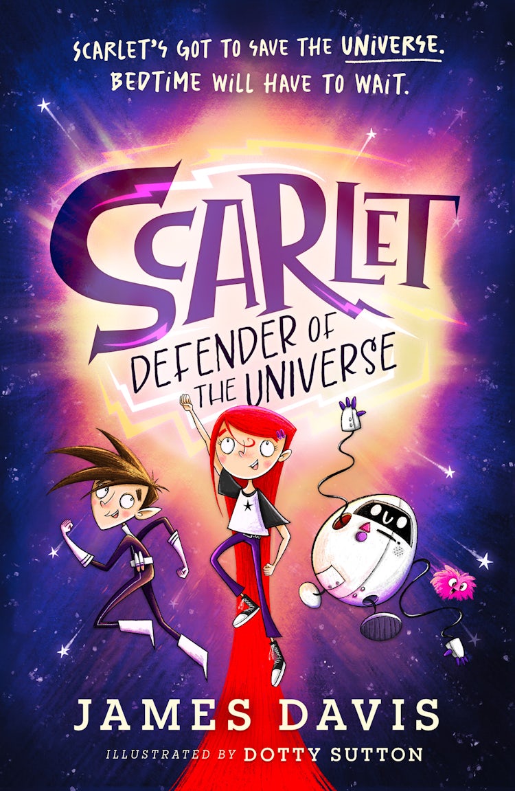 Cover image for Scarlet Defender of the Universe, isbn: 9780008653620