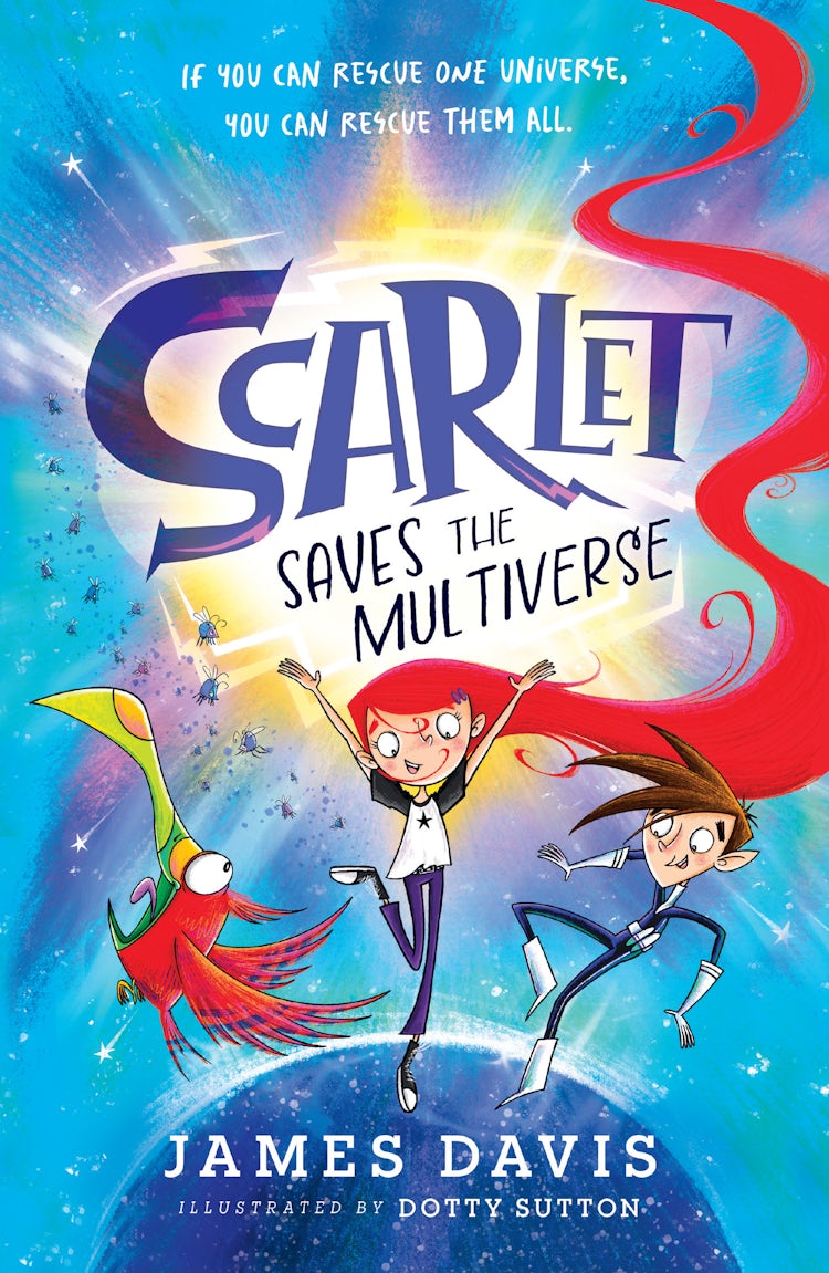 Cover image for Scarlet Saves the Multiverse, isbn: 9780008653644