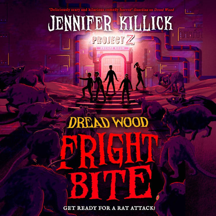 Cover image for Fright Bite: New for 2024, a funny, scary, sci-fi thriller from the author of Crater Lake. Perfect for kids aged 9-12 and fans of Stranger Things and Goosebumps! (Dread Wood, Book 5), isbn: 9780008657055