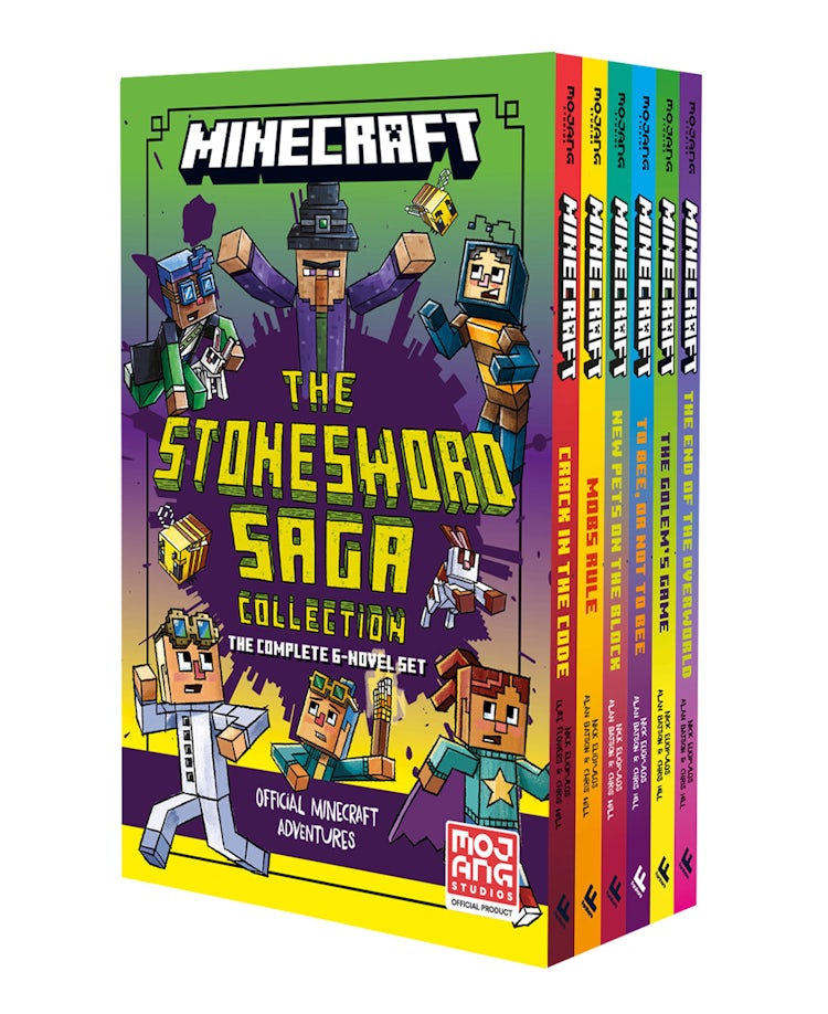 Cover image for Minecraft Complete Stonesword Saga 6-Book Boxset, isbn: 9780008659615