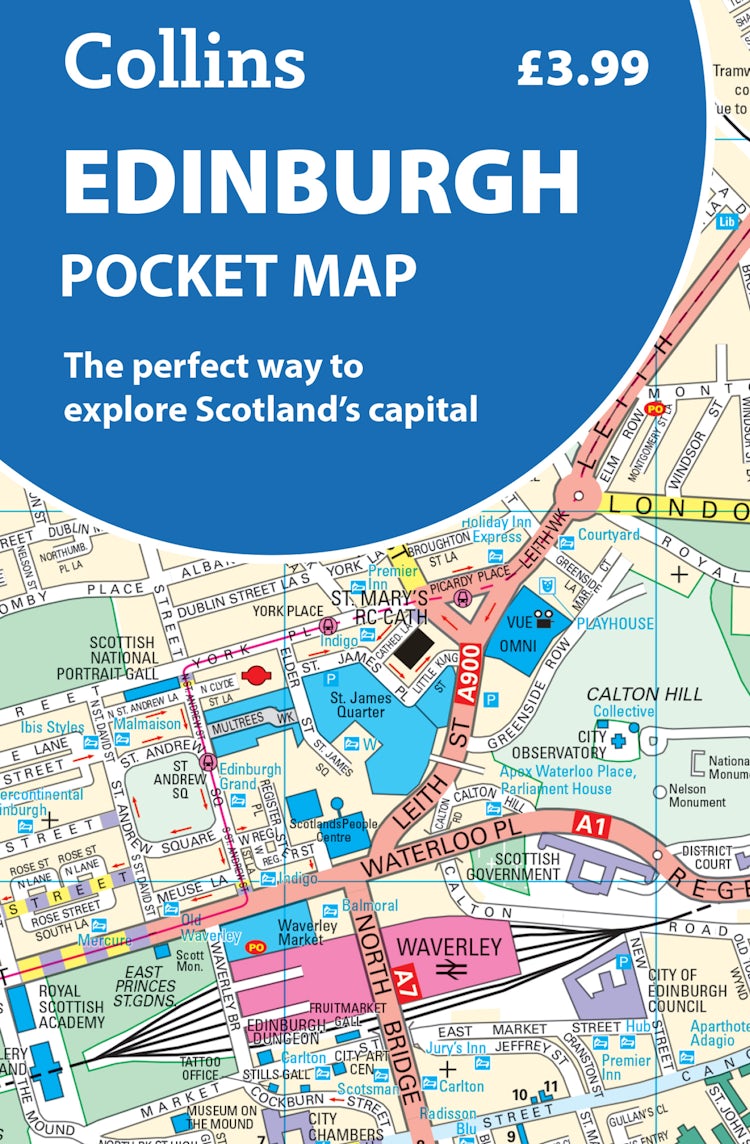 Cover image for Edinburgh Pocket Map: The Perfect Way To Explore Edinburgh, isbn: 9780008663469