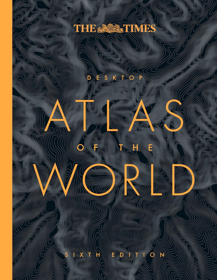 Cover image for The Times Desktop Atlas Of The World [Sixth Edition], isbn: 9780008663520