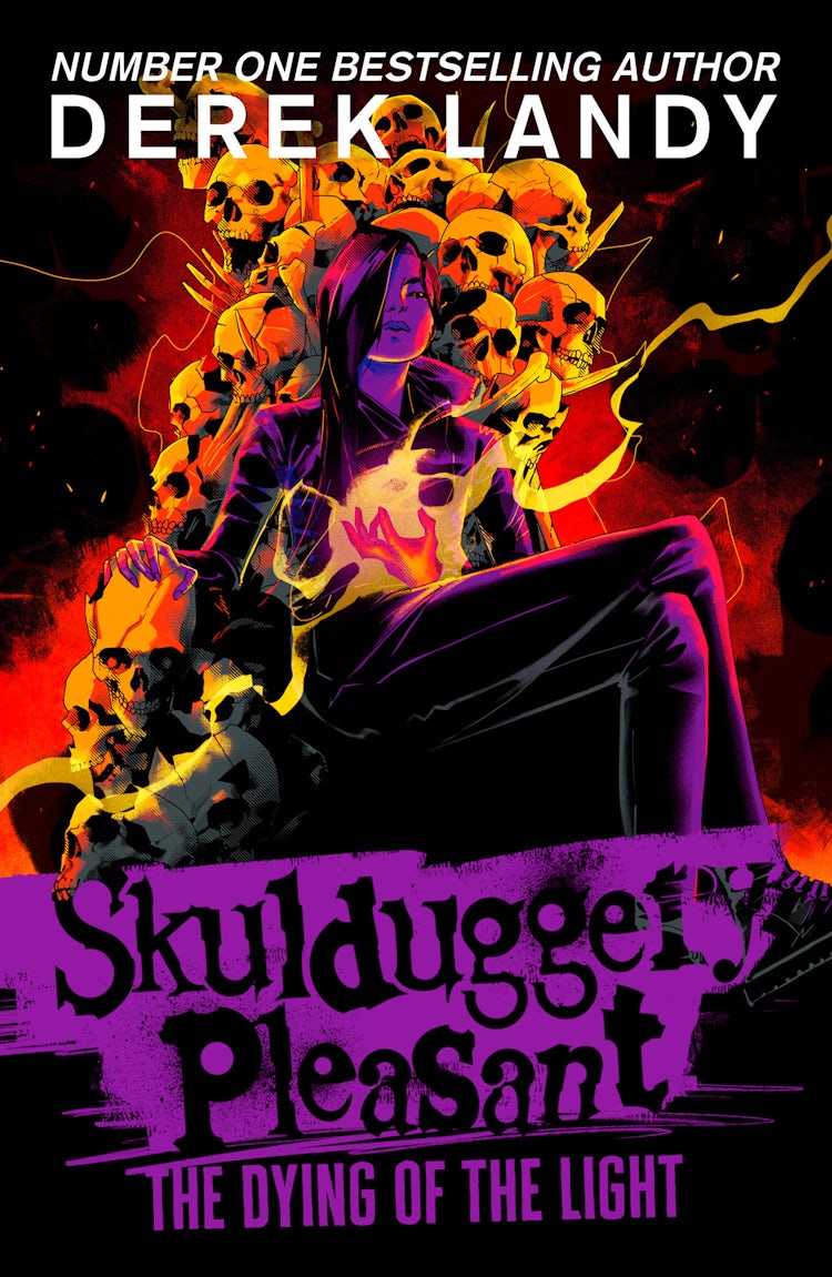 Cover image for The Dying of the Light: Skulduggery Pleasant #9, isbn: 9780008667436