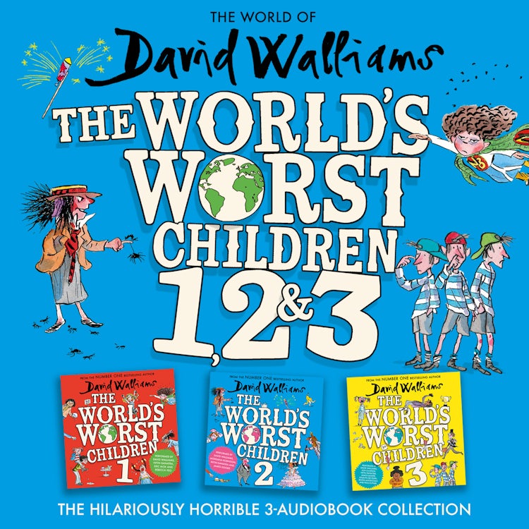 Cover image for The World of David Walliams: The World’s Worst Children 1, 2 & 3, isbn: 9780008671365