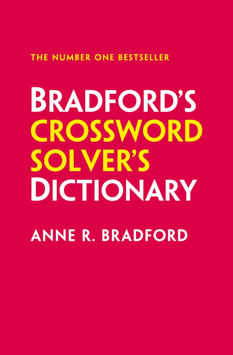 Cover image for Bradford's Crossword Solver's Dictionary: More Than 330,000 Solutions For Cryptic And Quick Puzzles [13th Edition], isbn: 9780008673055