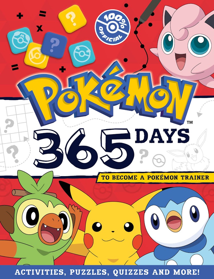 Cover image for Pokemon 365 Days to Become a Pokemon Trainer!: Activities, Puzzles, Quizzes and More!, isbn: 9780008680565