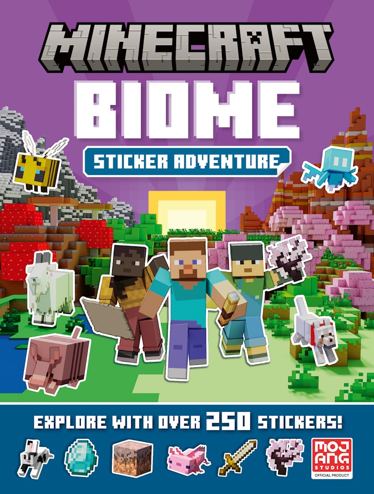 Cover image for Minecraft Sticker Adventure Biome, isbn: 9780008680671